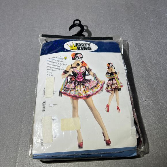 Party King Dresses & Skirts - Party King Day of the Dead Costume Women’s Medium